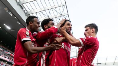 أهداف مباراة ليفربول وفولهام في البريميرليج صلاح يسجل هدفا رائعا