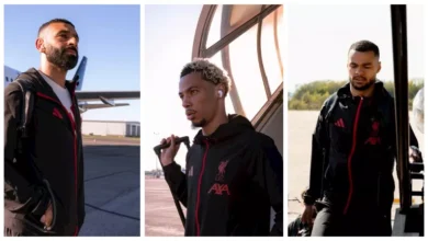 بينهم محمد صلاح.. بعثة ليفربول تصل إلى فرنسا لمواجهة باريس سان جيرمان 3 بينهم محمد صلاح.. بعثة ليفربول تصل إلى فرنسا لمواجهة باريس سان جيرمان