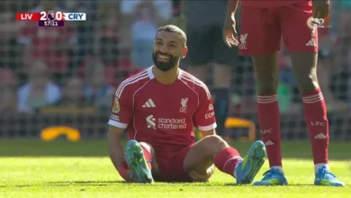 تاريخ إصابات محمد صلاح العضلية منذ انضمامه لليفربول