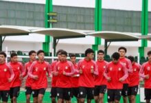 منتخب الناشئين يختتم اليوم استعداداته لمواجهة اليابان وديا