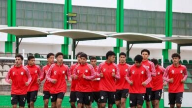 منتخب الناشئين يختتم اليوم استعداداته لمواجهة اليابان وديا
