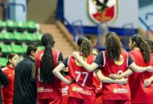 نصف نهائي كأس مصر لسيدات السلة الأهلي ضد الجزيرة وسبورتنج