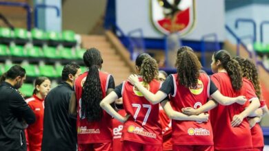 نصف نهائي كأس مصر لسيدات السلة الأهلي ضد الجزيرة وسبورتنج