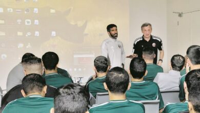 ‫ إدارة التحكيم تعقد اجتماعاً تحليلياً لحكام الـ VAR