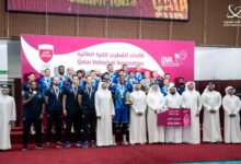 ‫ الشرطة يحرز لقب كأس قطر للكرة الطائرة للمرة الثالثة