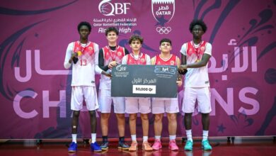 ‫ العربي يتوج بطلاً لدوري الأندية لكرة السلة 3×3 لفئة