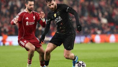 ‫ باريس سان جرمان يفوز على ليفربول في عقر داره