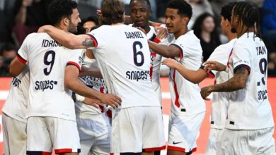 ‫ باريس سان جيرمان يفوز على أنجيه بثلاثية ويعزز صدارته