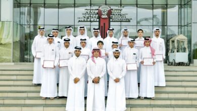 ‫ ختام الدورة الثالثة للحكام الجدد