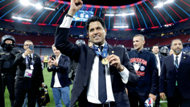 ‫ دوري أبطال أوروبا ناصرالخليفي الأداء الجماعي قاد الباريسي للمربع