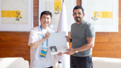 ‫ رئيس المجلس الأولمبي الآسيوي يبحث سبل تطوير التعاون مع