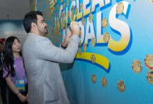 ‫ رئيس المجلس الأولمبي الآسيوي يزور قرية الرياضيين بدورة الألعاب