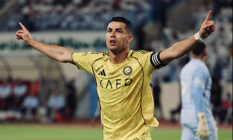 ‫ شاهد رونالدو يحتفل بطريقة جديدة بعد تسجيله هدفًا في