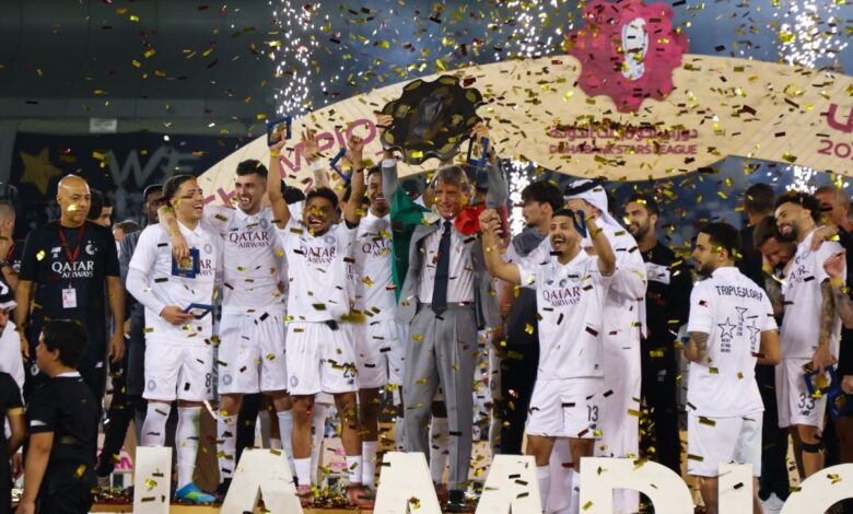 ‫ مدرب السد التتويج بلقب دوري نجوم بنك الدوحة لم