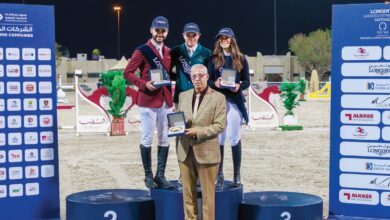 ‫ منافسات مثيرة بالجولة العاشرة من لونجين هذاب