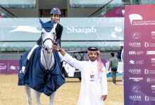 ‫ منافسات مثيرة في كأس الاتحاد القطري للفروسية