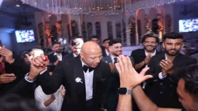 أول ظهور لـ أحمد نبيل كوكا في حفل زفاف عمرو الجزار لاعب الأهلي