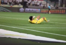 إصابة مفاجئة لـ المهدي سليمان بمباراة الزمالك واتحاد العاصمة