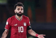 محمد صلاح مع منتخب مصر