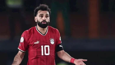 محمد صلاح مع منتخب مصر