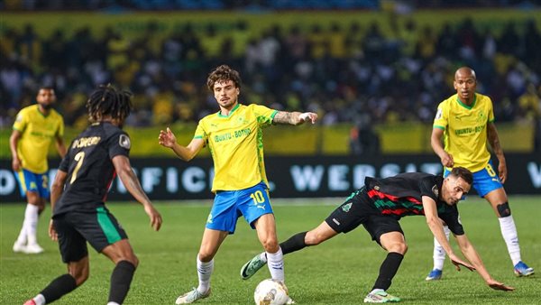 صن داونز يفوز على الجيش الملكي في ذهاب نهائي دوري أبطال إفريقيا 1 صن داونز يفوز على