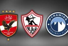 مباريات الزمالك وبيراميدز والأهلي المتبقية في الدوري
