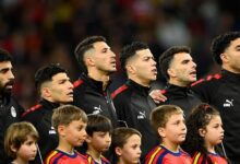 منتخب مصر يخضع لجلسة التصوير المونديالية في معسكر أكتوبر استعدادا