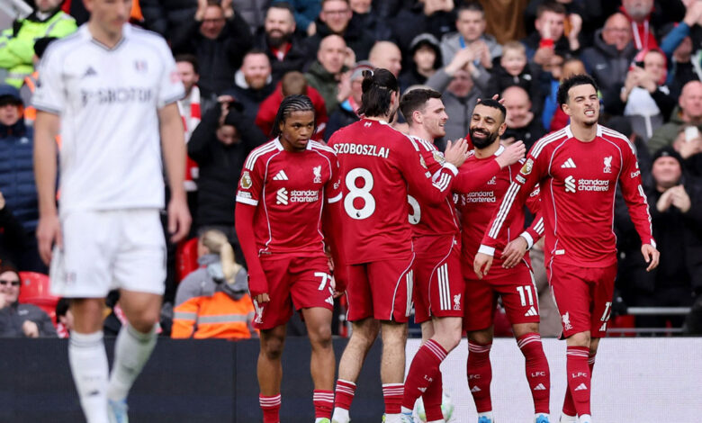 ‫ الدوري الإنجليزي ليفربول يتمسك بحظوظه الأوروبية أمام برينتفورد في