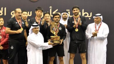‫ السد بطلاً لكأس سمو الأمير لكرة الطاولة