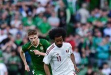 ‫ المنتخب القطري يخسر ودياً أمام نظيره الأيرلندي بهدف دون