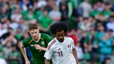 ‫ المنتخب القطري يخسر ودياً أمام نظيره الأيرلندي بهدف دون