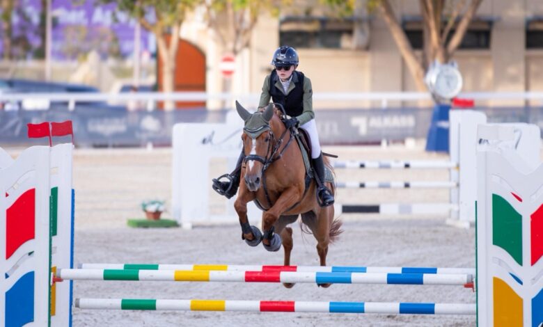 ‫ تواصل منافسات الجولة الـ12 من بطولة جولات قطر للفروسية
