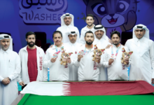 ‫ دورة الألعاب الخليجية 119 ميدالية ترسخ ريادة الأدعم في