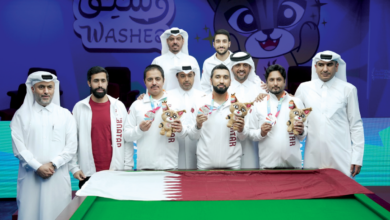 ‫ دورة الألعاب الخليجية 119 ميدالية ترسخ ريادة الأدعم في