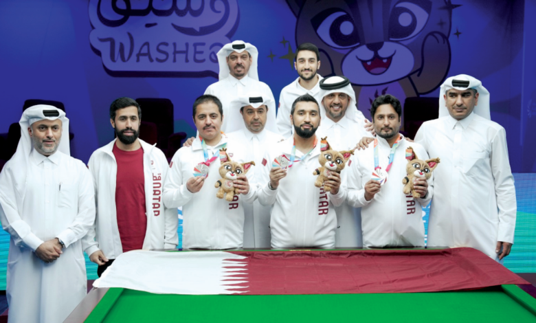 ‫ دورة الألعاب الخليجية 119 ميدالية ترسخ ريادة الأدعم في
