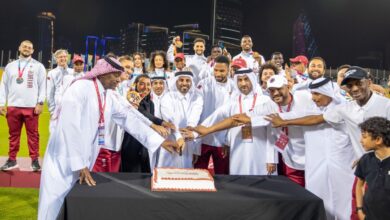 ‫ دورة الألعاب الخليجية الدوحة 2026 قطر تواصل صدراة الترتيب