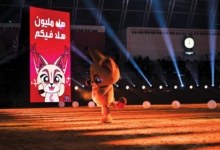 ‫ دورة الألعاب الخليجية لوحة تنظيمية عالمية بلمسات أخوية