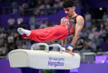 ‫ راكان الحارث يقود منتخبنا الوطني للجمباز الفني في كأس