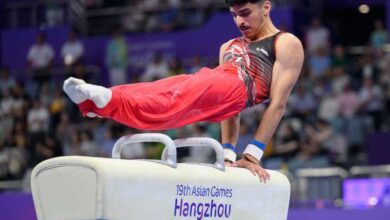‫ راكان الحارث يقود منتخبنا الوطني للجمباز الفني في كأس