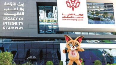 ‫ ورشة تثقيفية حول مكافحة المنشطات