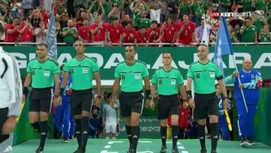 15 صورة للحكم أمين عمر في مباراة التشيك وكوريا الجنوبية بكأس العالم | مصراوي
