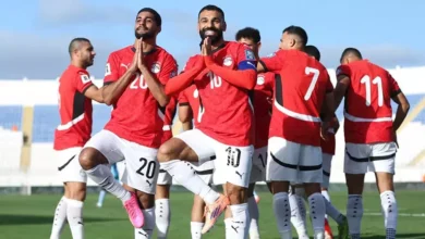 محمد صلاح مع منتخب مصر