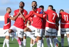 محمد صلاح مع منتخب مصر