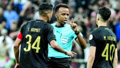 ‫ الحكم الصومالي عرتن يدير السوبر الأوروبي